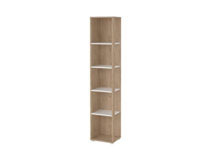 Knihovna Sigal 590 jackson hickory/bílá
