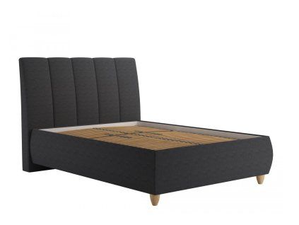 Postel Alison 140x200 tmavě šedá