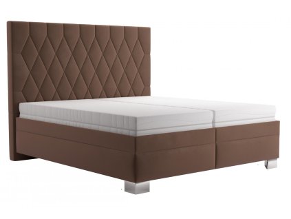 Postel Simon 180x200 hnědá
