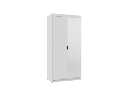 Skříň Enja 2D/1 zrcadlo bílá