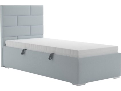 Postel Toriana 90x200 Nora pastelově modrá