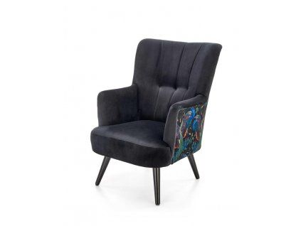 PAGONI křeslo černé