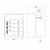 Komoda Simplicity 234 jackson hickory