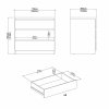 Komoda Simplicity 235 jackson hickory