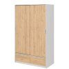 Skříň Lincoln 324 bílá/jackson hickory