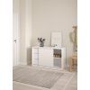 Komoda Simplicity 207 bílý lesk