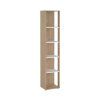 Knihovna Sigal 590 jackson hickory/bílá