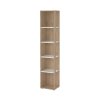 Knihovna Sigal 590 jackson hickory/bílá
