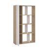 Knihovna Penta 739 jackson hickory/bílý lesk