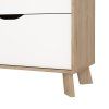 Komoda Iker 703 jackson hickory/bílá