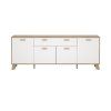 Komoda Iker 714 jackson hickory/bílá