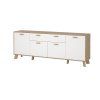 Komoda Iker 714 jackson hickory/bílá