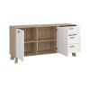Komoda Iker 715 jackson hickory/bílá