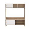 TV stěna Iker 718 jackson hickory/bílá