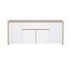 Komoda Nerea 316 jackson hickory/bílý lesk
