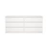 Komoda Simplicity 232 bílá