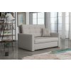 Rozkládací křeslo Vivian Lux II Soft světle šedá