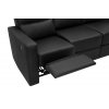 Sedací souprava relaxační Salome 3+1+1 černá