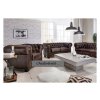 Sedací souprava Chesterfield Lord 3+1+1 kůže hnědá