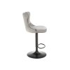 H117 barová židle šedá