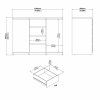Komoda Simplicity 236 černý MAT