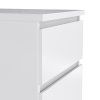Komoda Simplicity 233 bílý lesk