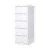 Komoda Simplicity 233 bílý lesk