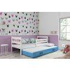 Postel s přistýlkou Norbert II 90x200 bílá/zelená
