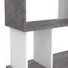 Regál Penta 735 beton/bílá